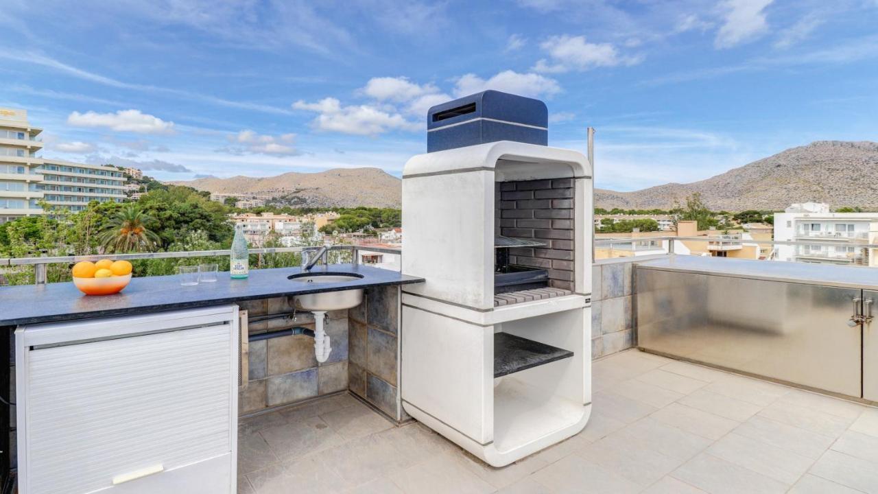 Elegant With Sea View In Puerto De Pollenca 120m² Jacuzzi Apartamento Puerto Pollensa