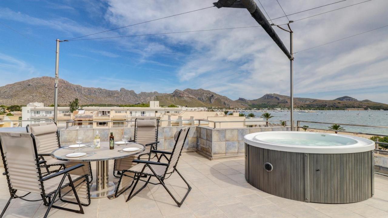 Elegant With Sea View In Puerto De Pollenca 120m² Jacuzzi Apartment *